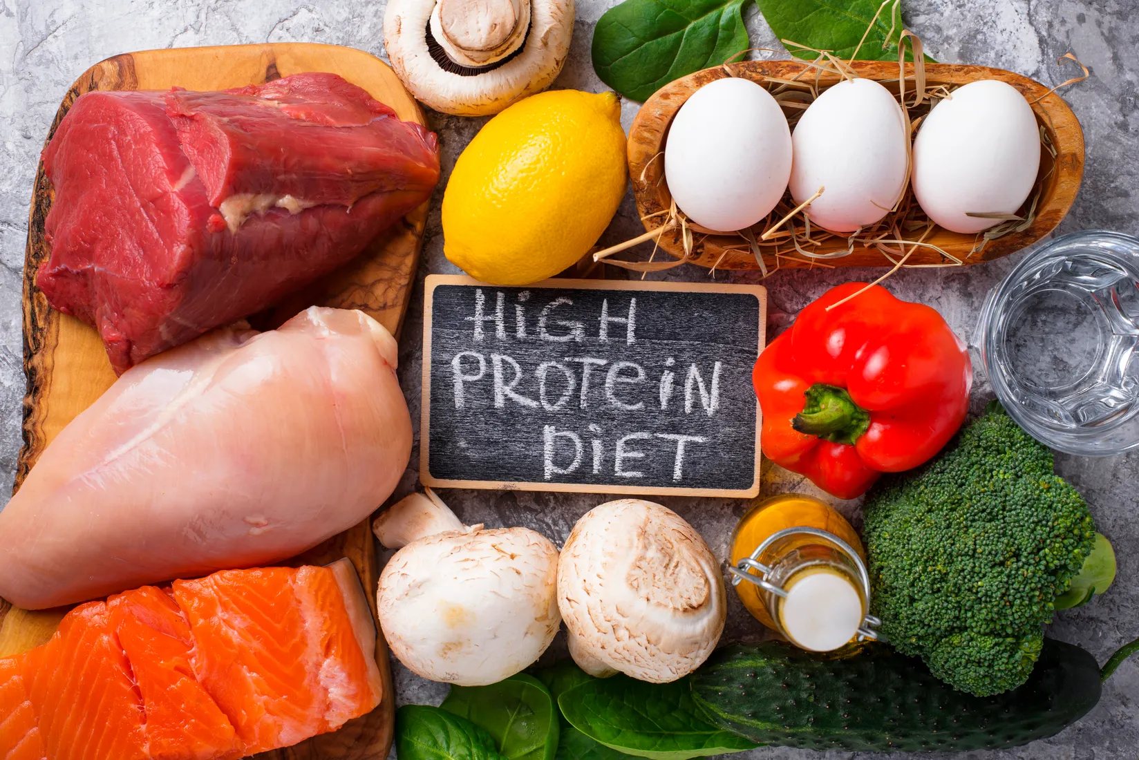 Hight Protein Diet Food